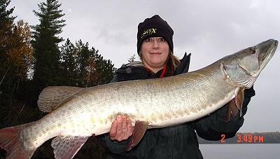 Muskie Fishing Gal