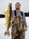 Ice Fishing Walleye
